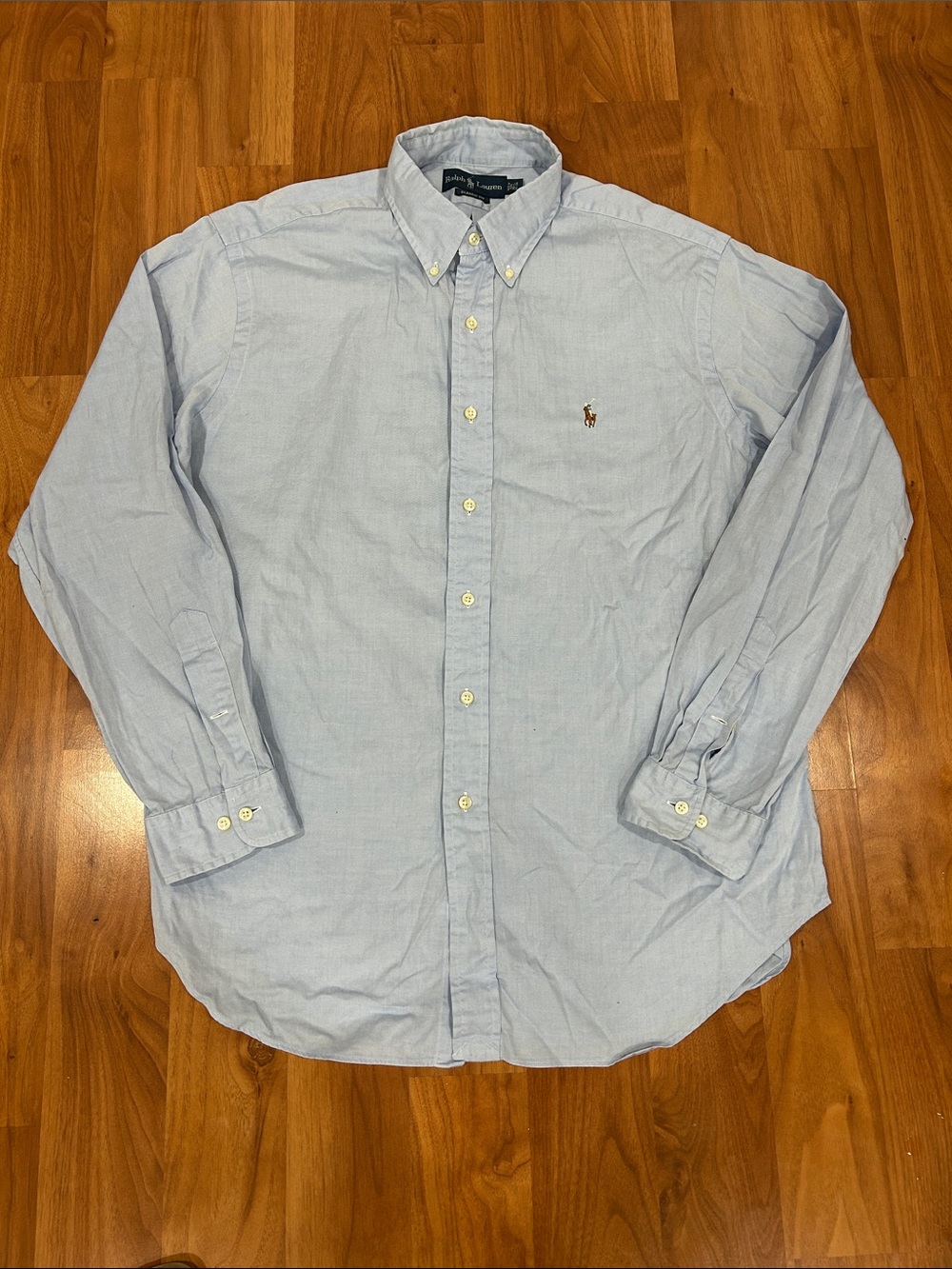Ralph Lauren Light Blue Button-Down Oxford Shirt